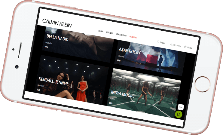 Web Consultant for Calvin Klein