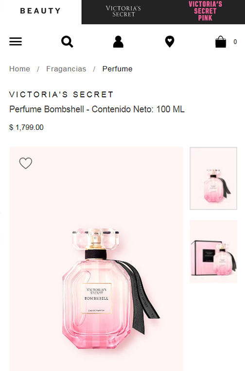 Web Consultant for Victoria's Secret